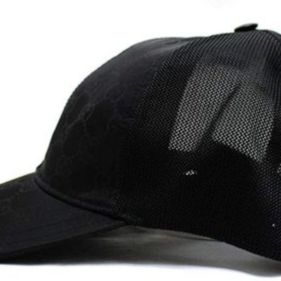 Gucci GG Guccissima Nylon Baseball Cap in Black NEW W TAG AND DUSTBAG - Picture 7 of 7